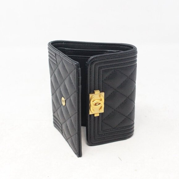 Chanel #XH1JA3 Caviar Quilted Wallet - Picture 6 of 9